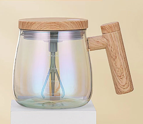 400ML Self Stirring Coffee Mug Electric Mixing Glass