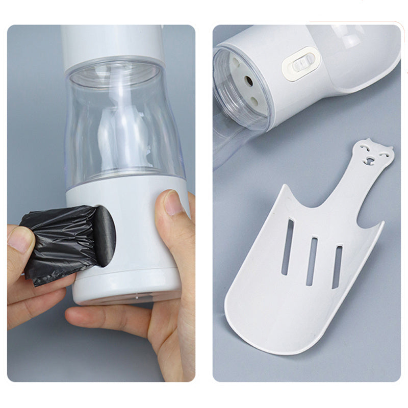 Pet Dog Go Out Mug With Garbage Bag Water Cup